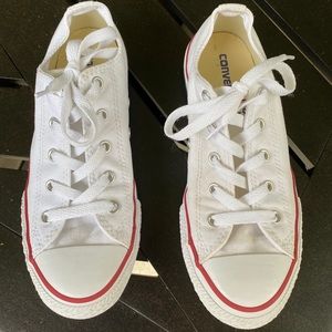 White Converse All Star US Size 3